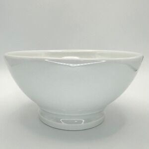 Pillivuyt Porcelain Footed Coffee Bowl Culinaire White Vintage Chef